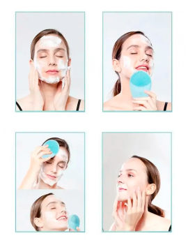brosse visage électrique face cleaning savon mousse accessoire beauté tahiti fenua shopping