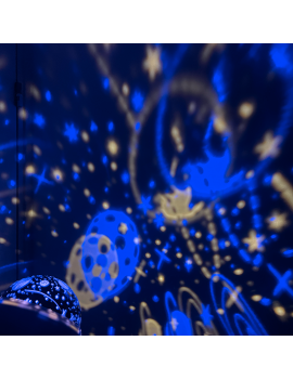 lampe projecteur planètes planet projection light lumineux blue bleu tahiti fenua shopping