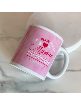 tasse la plus belle maman du monde et la plus cool fete des meres boisson vaisselle mug tahiti fenua shopping
