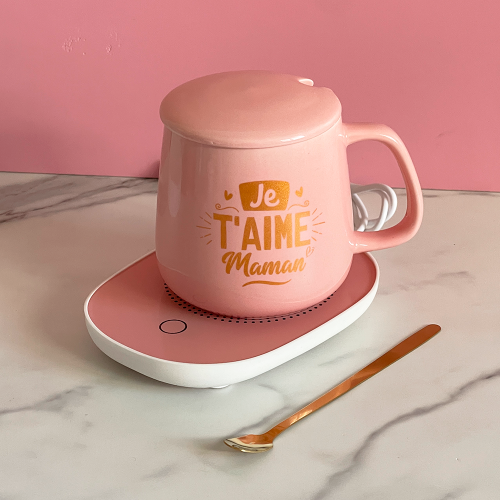 tasse chauffante maman mommy mum mom mug hot temperature vaisselle idee cadeau fete des meres tahiti fenua shopping