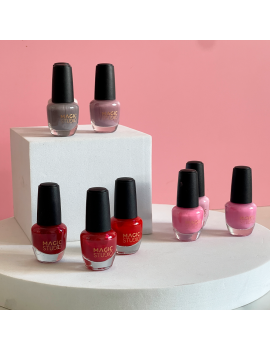 set 9 vernis rouge rose nude pink red accessoire beaute girls ongles manucure tahiti fenua shopping