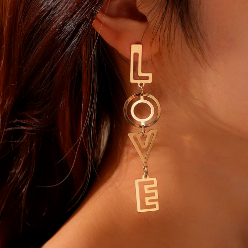 boucles gold love amour doré or accessoires beauté bijoux jewelry tahiti fenua shopping