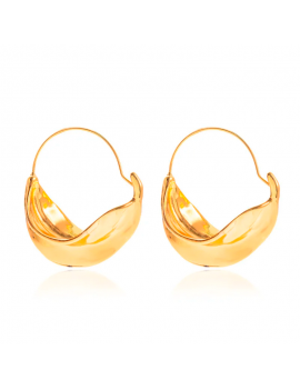 boucles d'oreilles gold créoles or doré bijoux jewelry accessoire beauté tahiti fenua shopping