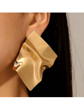 boucles d'oreilles gold plaque or doré bijoux jewelry accessoire beauté tahiti fenua shopping