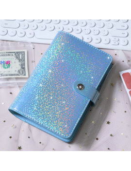 budget planner A6 shinny sparkle economies finances color tahiti fenua shopping