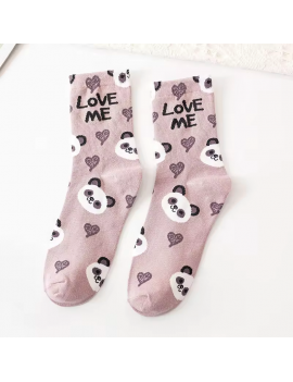 chaussettes love me socks cocooning bien au chaud doux ourson tahiti fenua shopping