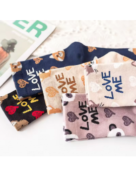 chaussettes love me socks cocooning bien au chaud doux ourson tahiti fenua shopping