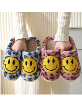 chaussons fluffy emoji doux bien au chaud cocooning pantoufles tahiti fenua shopping