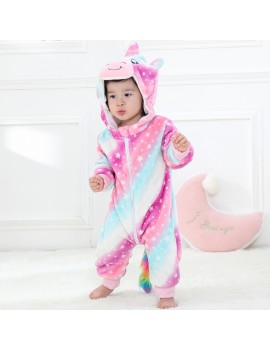 combinaison baby bebe pyjama chaud cocooning habillement licorne unicorn tahiti fenua shopping