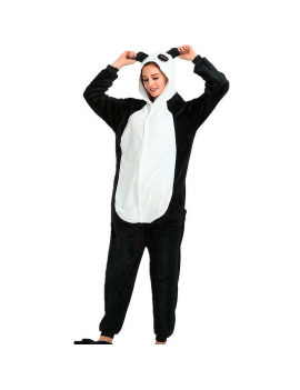 combinaison pyjama combi panda adulte grande taille cocooning bien au chaud tahiti fenua shopping