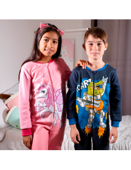 pyjama combi combinaison kids enfant cocooning dinosaure boy girl licorne unicorn tahiti fenua shopping