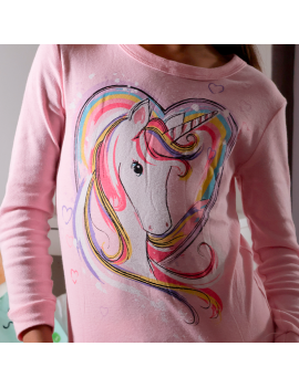 pyjama kids long enfant kids licorne chat dinosaure cocooning bien au chaud tahiti fenua shopping