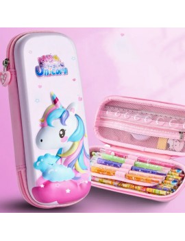 trousse étui fun licorne sirène astronaute école rentrée des classes enfant kids fun tahiti fenua shopping