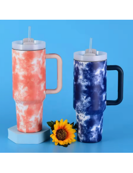 tumbler tie & dye color isotherme acier inoxydable boisson fraiche fresh tahiti fenua shopping