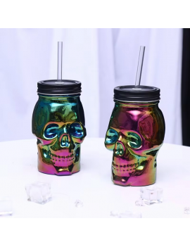 mug skull laser vaisselle halloween squelette ceramique boisson cocktail tahiti fenua shopping