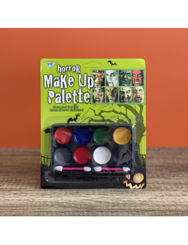 palette make up maquillage halloween peinture coloré fenua shopping