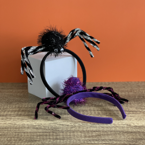 serre-tête spider araignée coiffure accessoire halloween fenua shopping