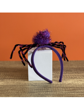 serre-tête spider araignée coiffure accessoire halloween fenua shopping