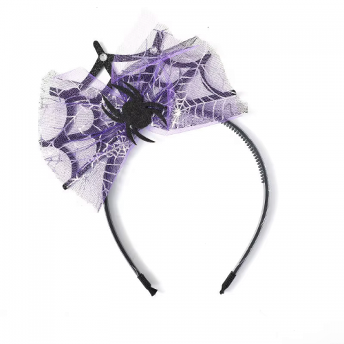 serre tete purple spider araignée headband cheveux accessoire halloween tahiti fenua shopping