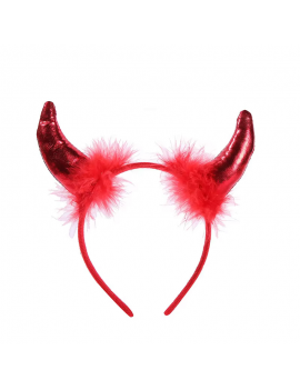 serre tete diablotin diable evil cornes rouges halloween devil cheveux accessoire tahiti fenua shopping