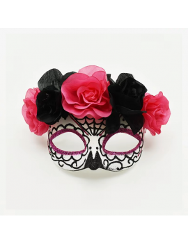 masque flower muerta halloween accessoire tete tahiti fenua shopping