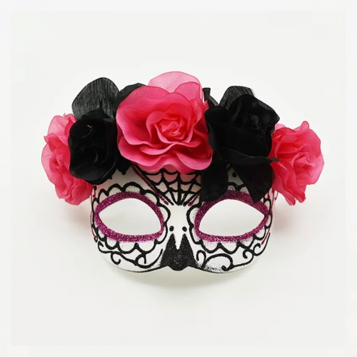 masque flower muerta halloween accessoire tete tahiti fenua shopping