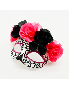 masque flower muerta halloween accessoire tete tahiti fenua shopping