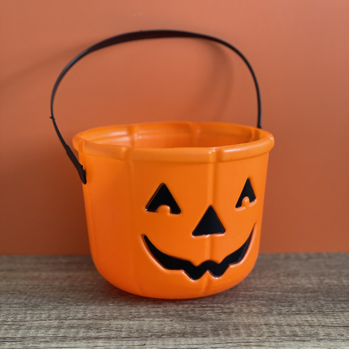 seau pumpkin bonbons fête halloween accessoire fenua shopping