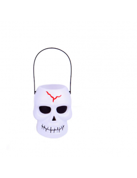 seau skull collecte bonbons squelette crane halloween enfant kids tahiti fenua shopping