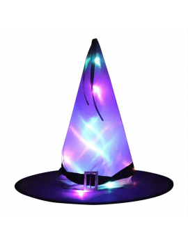 chapeau sorciere light lumineux hat accessoire tete halloween tahiti fenua shopping