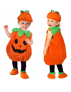 costume citrouille baby bebe babies citrouille pumpkin halloween tahiti fenua shopping