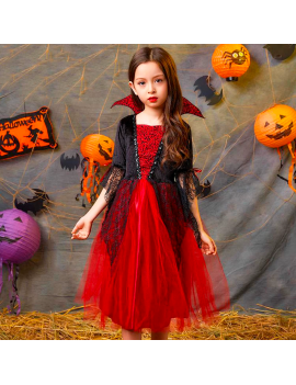 robe vampire costume enfant kids halloween tenue tahiti fenua shopping