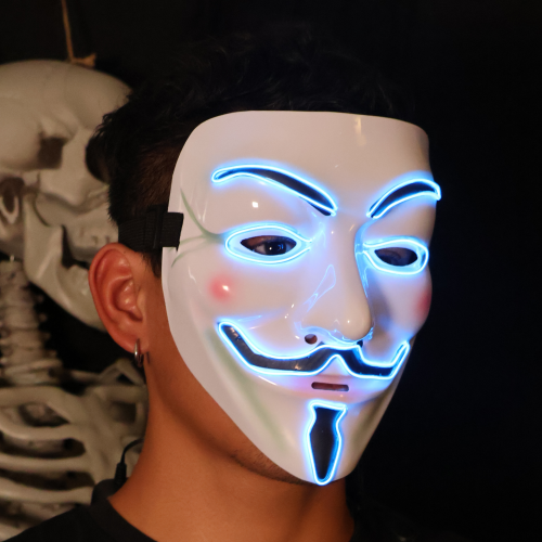 masque anonymous light lumineux halloween mask tahiti fenua shopping