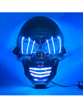 masque crane light skull lumineux halloween mask tahiti fenua shopping