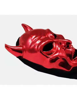 masque diable laser rouge red evil devil mask tahiti fenua shopping