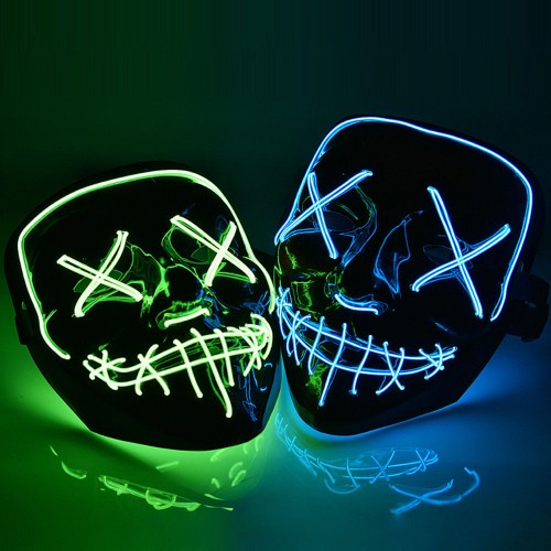 masque purge light déguisement costume halloween fenua shopping