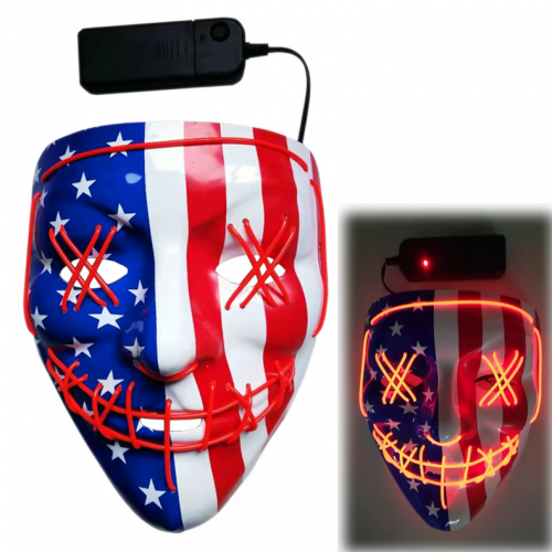 masque purge light USA mask lumineux halloween tahiti fenua shopping