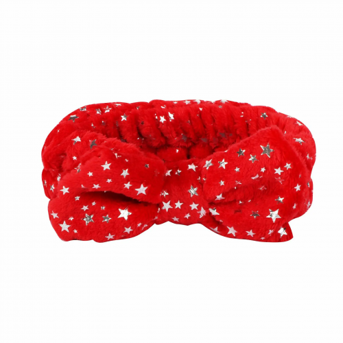 bandeau make up shinny red rouge christmas noel accessoire cheveux doux tahiti fenua shopping