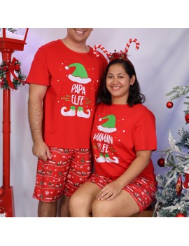 pyjama papa elfe dad daddy tenue noel christmas fete famille tahiti fenua shopping