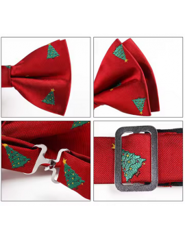 noeud papillon noel christmas red accessoire tenue tahiti fenua shopping