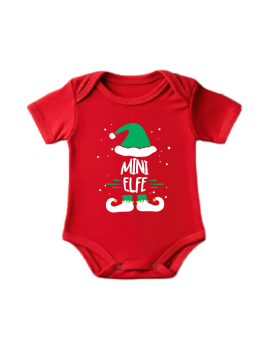 body mini elfe rouge noel christmas baby babies tenue fete tahiti fenua shopping