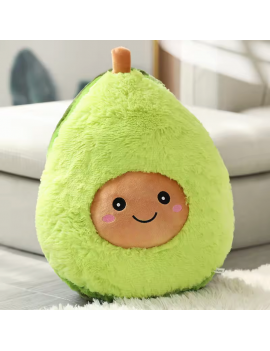 coussin avocado avocat pillow peluche plush fluffy doux tahiti fenua shopping