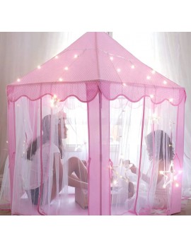 chapiteau rose lumineux pink tente château light lumiere kids girls tahiti fenua shopping