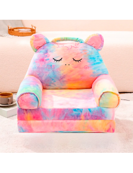 fauteuil kids enfant licorne rainbow unicorn sieste depliable maison tahiti fenua shopping