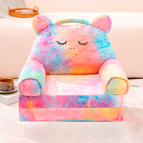 fauteuil kids enfant licorne rainbow unicorn sieste depliable maison tahiti fenua shopping