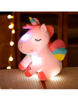 coussin licorne light lumineux peluche plush unicorn tahiti fenua shopping