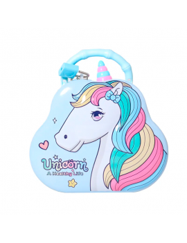 tirelire métal licorne unicorn rose bleu tahiti fenua shopping