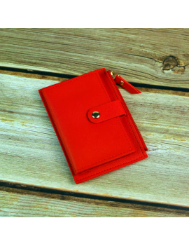 portefeuille pochette small rouge ou noir petit tahiti fenua shopping