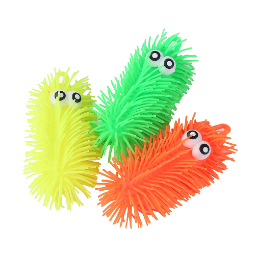 squishy long fluffy fluo coloré anti stress relaxant kids enfant tahiti fenua shopping