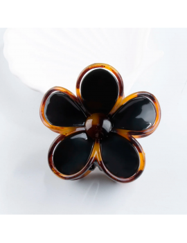 barrette flower minimal fleur accessoire cheveux pince tahiti fenua shopping